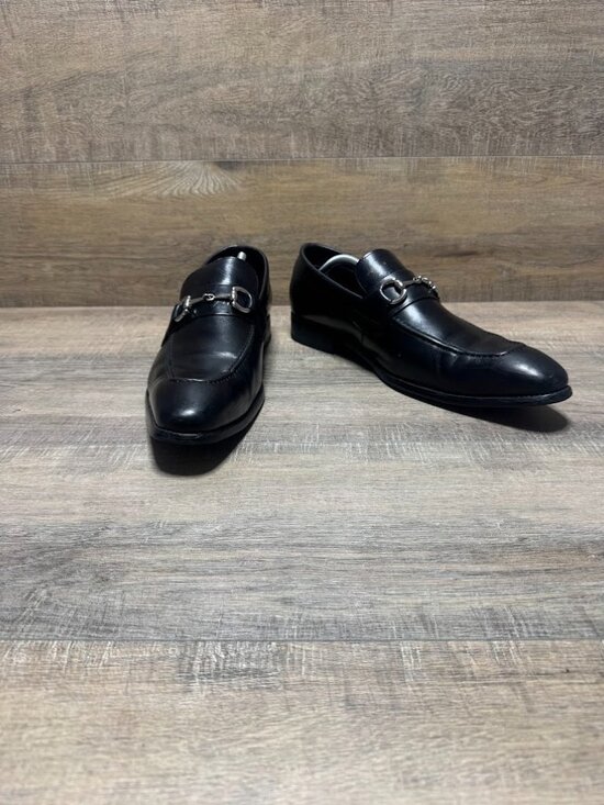 Carrucci Marco Black Leather Horsebit Loafers Men\'s Size EU 46 main image 6